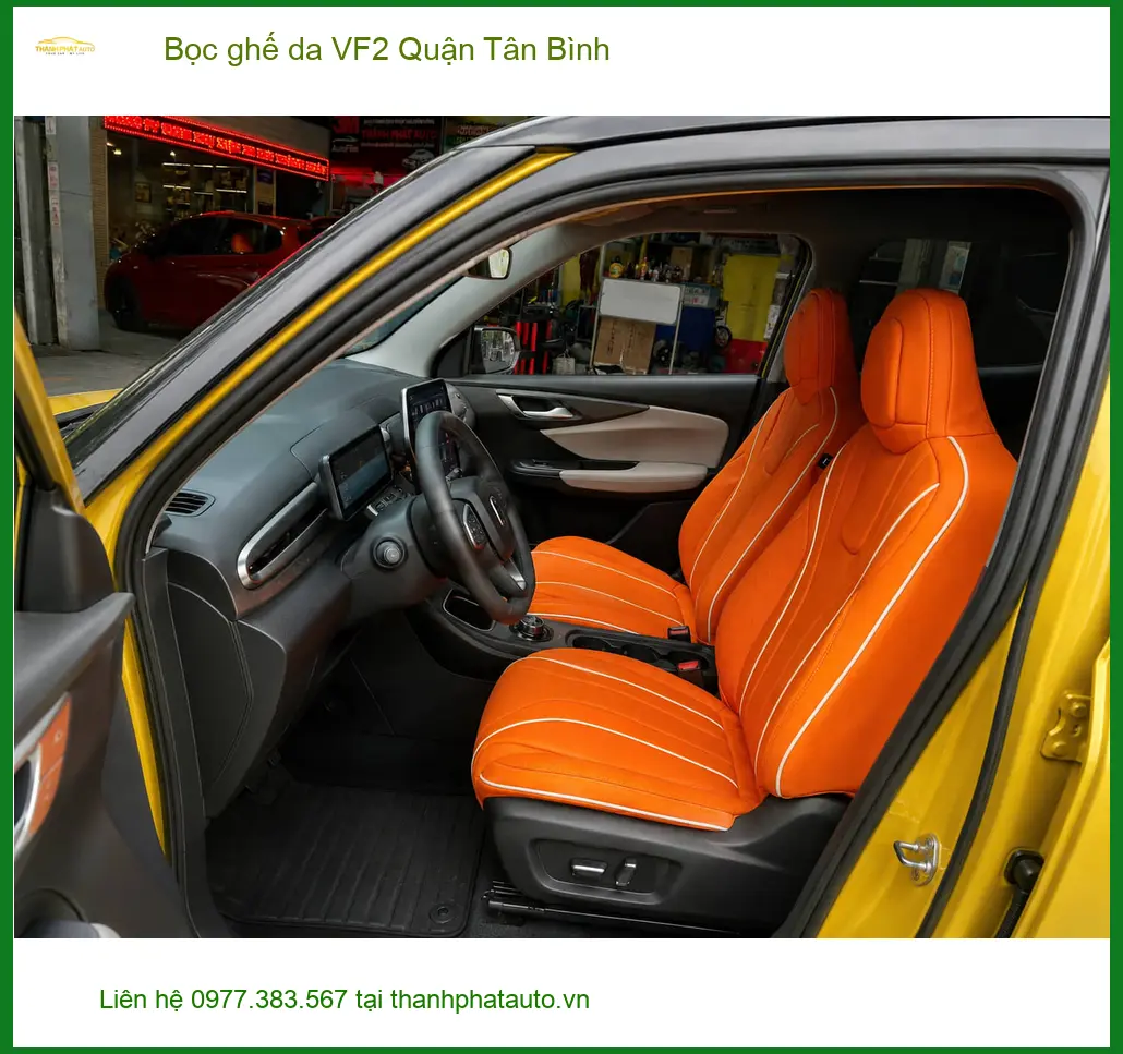 Trung Tâm Bọc Ghế Da ghế da VF2 Quận Tân Bình - Lắp Đặt Giá Tốt