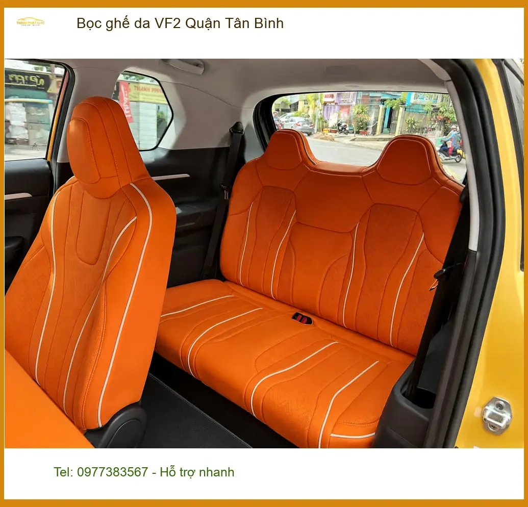 Trung Tâm Bọc Ghế Da ghế da VF2 Quận Tân Bình - Lắp Đặt Giá Tốt ảnh thực tế 3