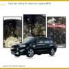 Cách âm chống ồn Chevrolet Captiva 2016 - Địa Chỉ Lắp Đặt Uy Tín TPHCM
