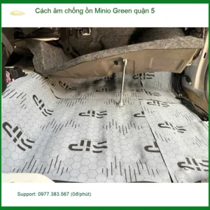 Dịch Vụ Cách Âm Chống Ồn Ô Tô âm chống ồn Minio Green quận 5 - Giá Tốt TPHCM