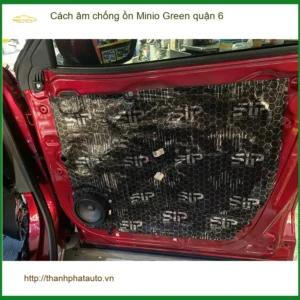 Dịch Vụ Thi Công Cách Âm Chống Ồn Ô Tô Minio Green Quận 6 - Giá Tốt TPHCM