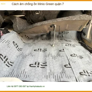 Nơi Lắp Cách Âm Chống Ồn Ô Tô âm chống ồn Minio Green Tại Quận 7 - Giá Tốt TPHCM - Ảnh 2