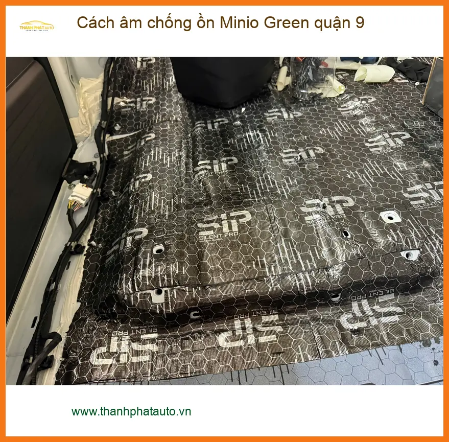 Nơi Độ Cách Âm Chống Ồn Ô Tô âm chống ồn Minio Green quận 9 - Giá Tốt TPHCM ảnh thực tế 2