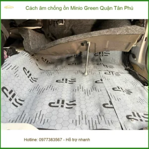 Nơi Lắp Cách Âm Chống Ồn Ô Tô Minio Green Quận Tân Phú - Giá Tốt TPHCM - Ảnh 2