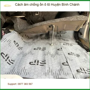 Dịch Vụ Thi Công Cách Âm Chống Ồn Ô Tô Tại Huyện Bình Chánh - Thi Công Chuyên Nghiệp - Ảnh 2