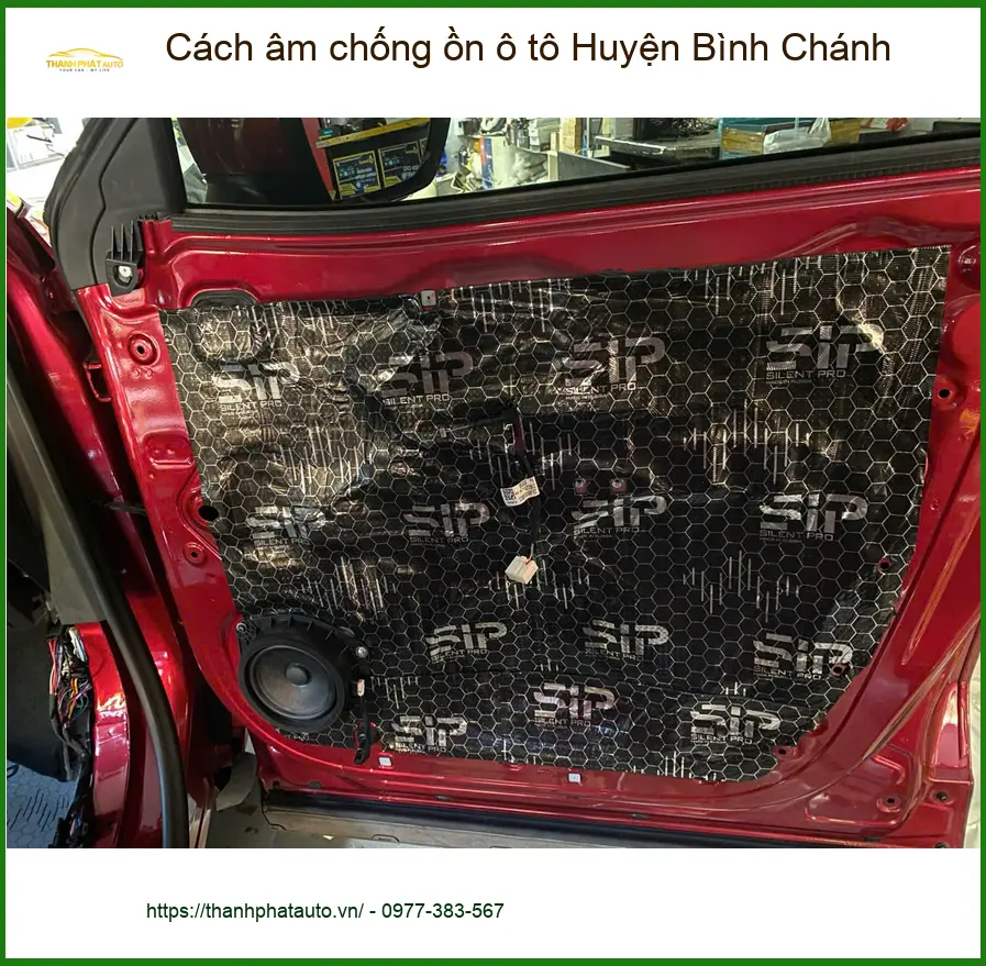 Dịch Vụ Thi Công Cách Âm Chống Ồn Ô Tô Tại Huyện Bình Chánh - Thi Công Chuyên Nghiệp ảnh thực tế 3