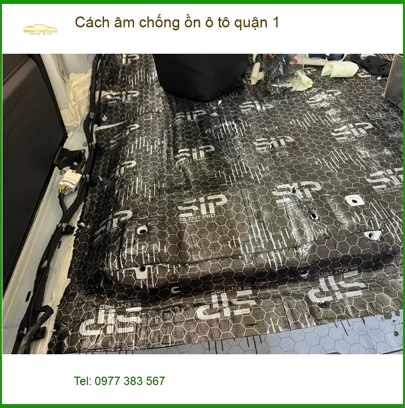 Dịch Vụ Thi Công Cách Âm Chống Ồn Ô Tô tại Quận 1 - Giá Tốt TPHCM ảnh thực tế 2