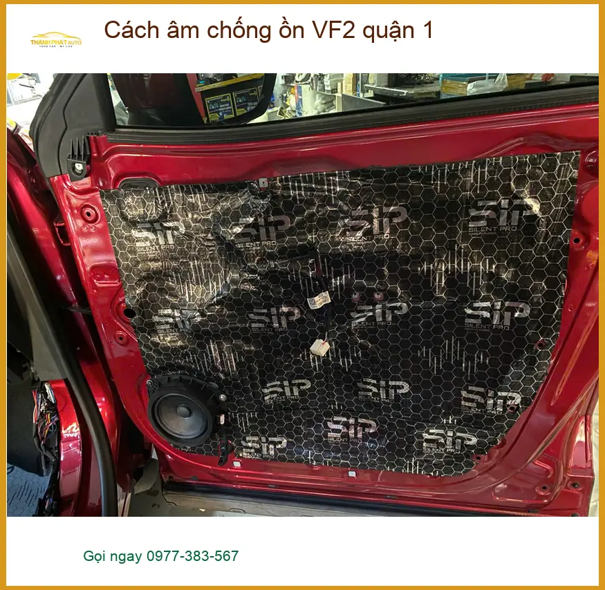 Nơi Cách Âm Chống Ồn Ô Tô âm chống ồn VF2 quận 1 - Giá Tốt TPHCM ảnh thực tế 2
