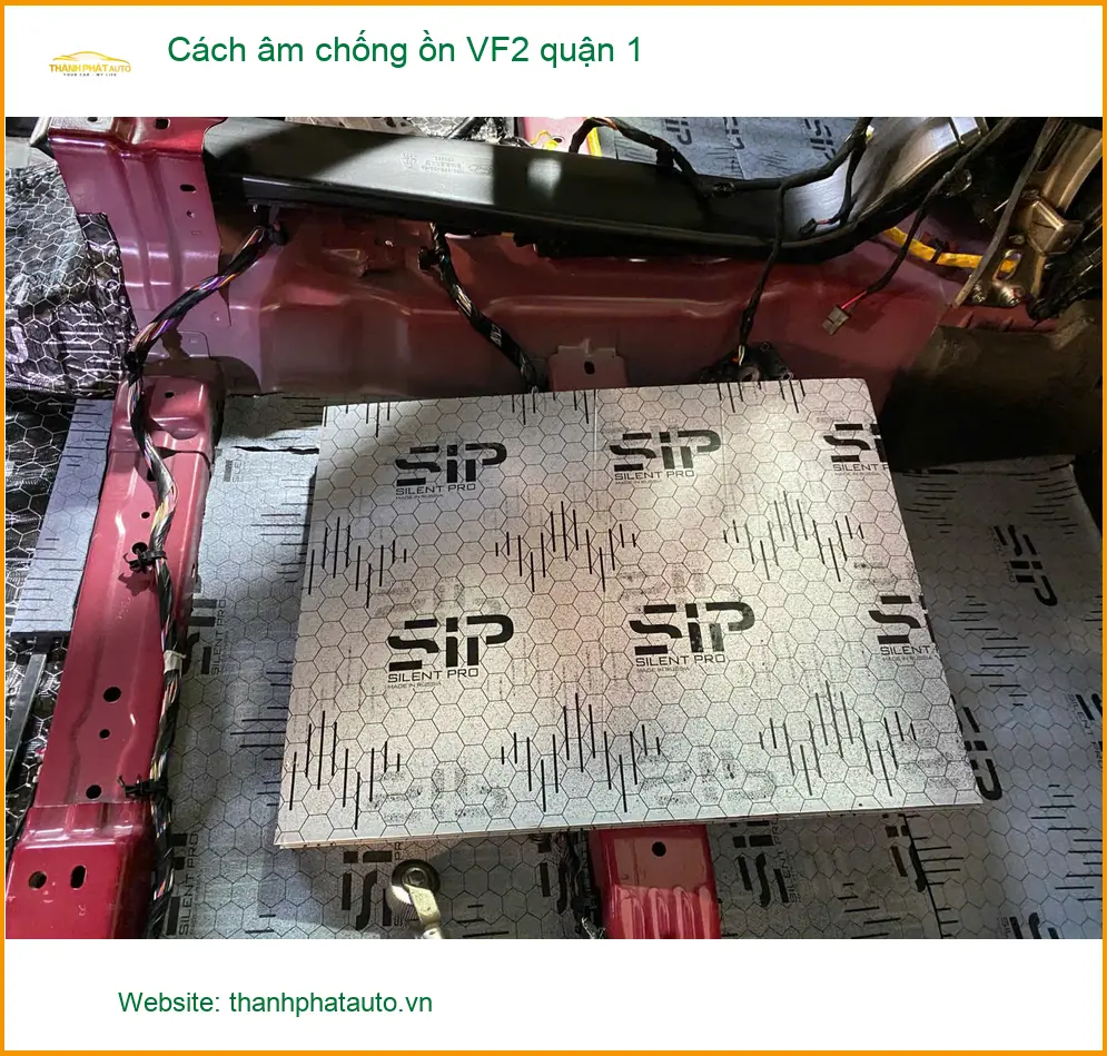 Nơi Cách Âm Chống Ồn Ô Tô âm chống ồn VF2 quận 1 - Giá Tốt TPHCM ảnh thực tế 3