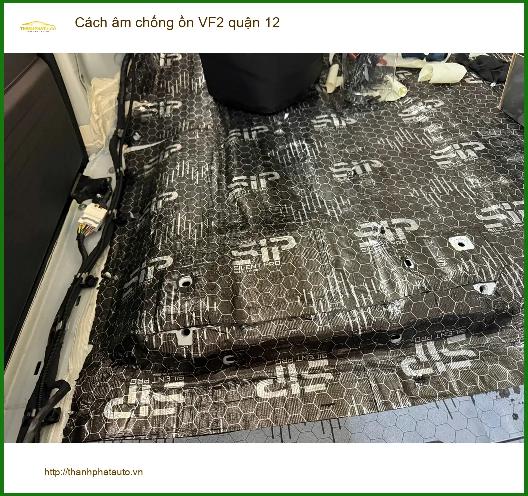Nơi Lắp Cách Âm Chống Ồn Ô Tô âm chống ồn VF2 quận 12 - Giá Tốt TPHCM