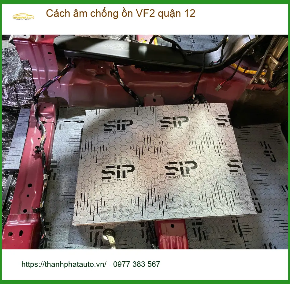 Nơi Lắp Cách Âm Chống Ồn Ô Tô âm chống ồn VF2 quận 12 - Giá Tốt TPHCM ảnh thực tế 2