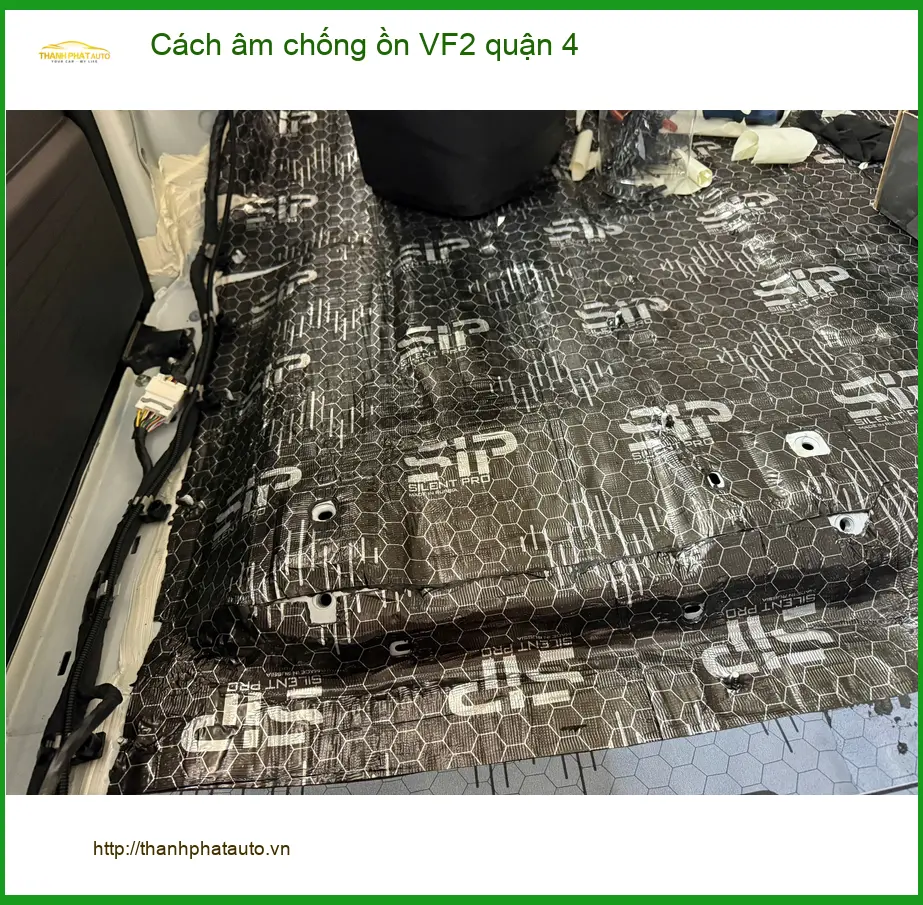 Nơi Lắp Cách Âm Chống Ồn Ô Tô âm chống ồn VF2 quận 4 - Giá Tốt TPHCM