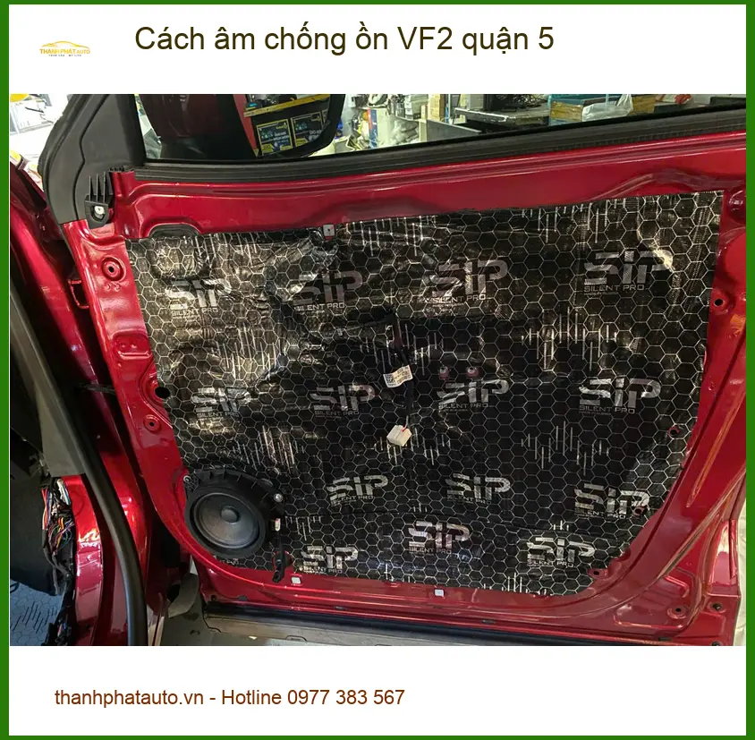Nơi Lắp Cách Âm Chống Ồn Ô Tô âm chống ồn VF2 quận 5 - Giá Tốt TPHCM ảnh thực tế 2