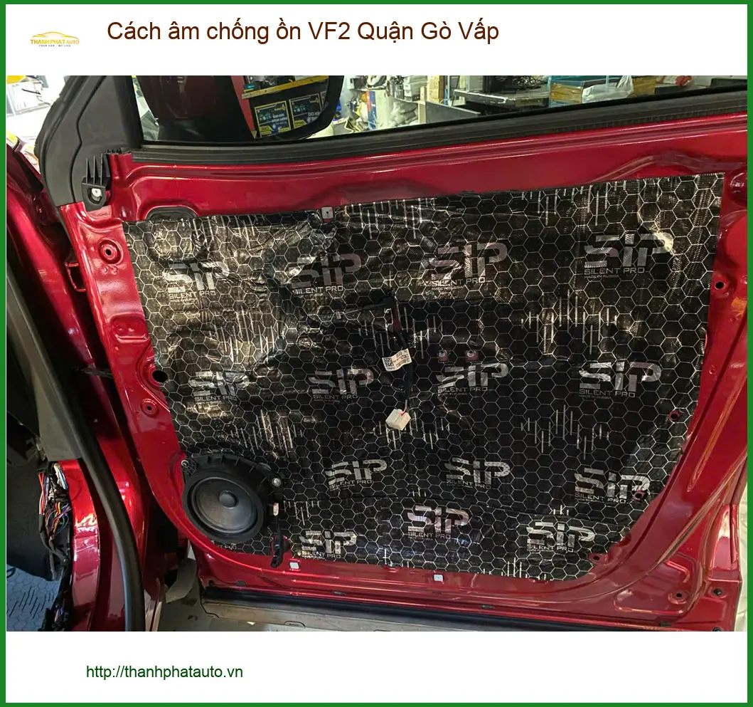 Dịch Vụ Thi Công Cách Âm Chống Ồn Ô Tô VF2 Quận Gò Vấp - Thi Công Chuyên Nghiệp