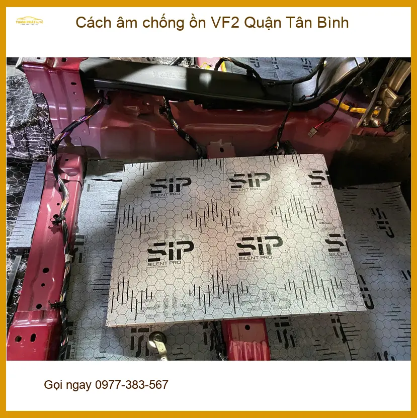 Nơi Dán Cách Âm Chống Ồn Ô Tô âm chống ồn VF2 Quận Tân Bình - Giá Tốt TPHCM ảnh thực tế 2