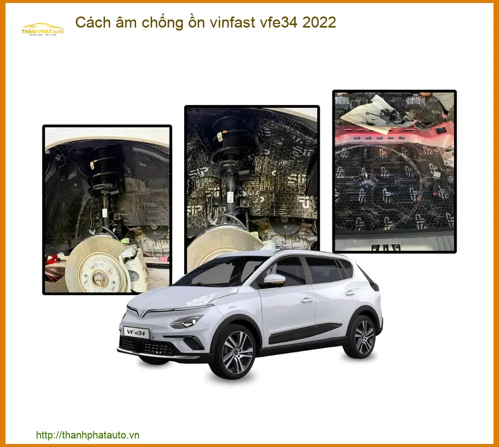 Cách Âm Chống Ồn VinFast VFe34 2022 - Địa Chỉ Lắp Đặt Uy Tín TPHCM