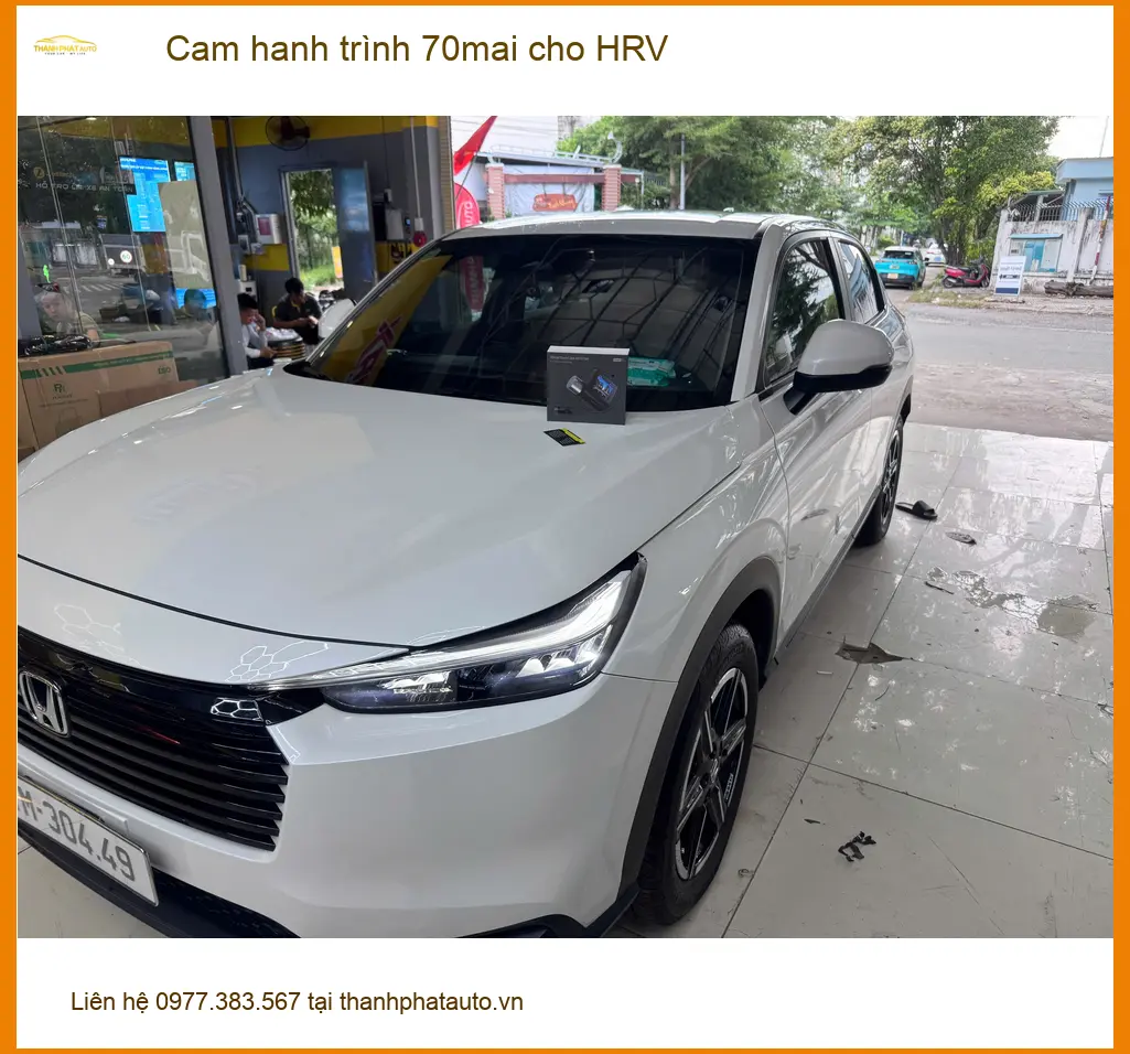 Anh Bảo lắp cam hành trình 70mai cho HRV tại Quận 9 để an tâm khi lái xe ảnh thực tế 3
