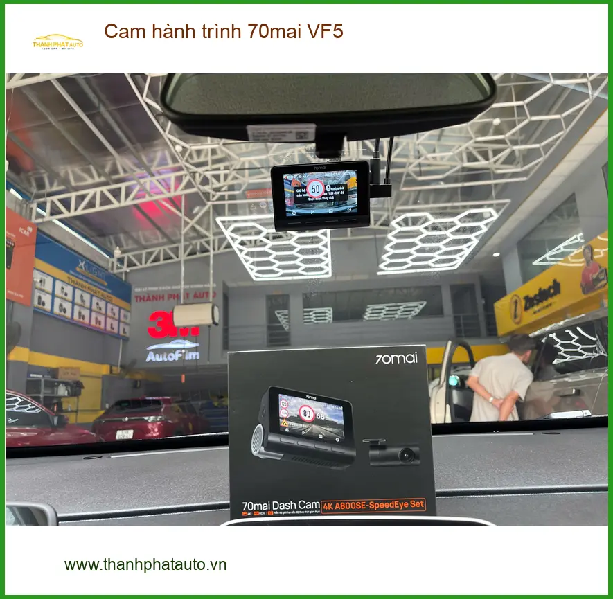 Anh Đạt gắn Cam hành trình 70mai VF5 cho Kia K3 ở Quận 9 tránh va quệt ảnh thực tế 3