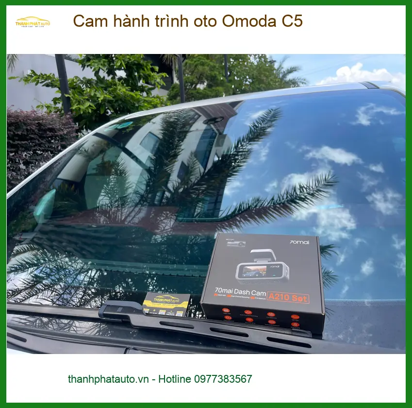 Anh Khải lắp Cam hành trình oto Omoda C5 tại Quận 9 để an tâm hơn khi di chuyển ban đêm