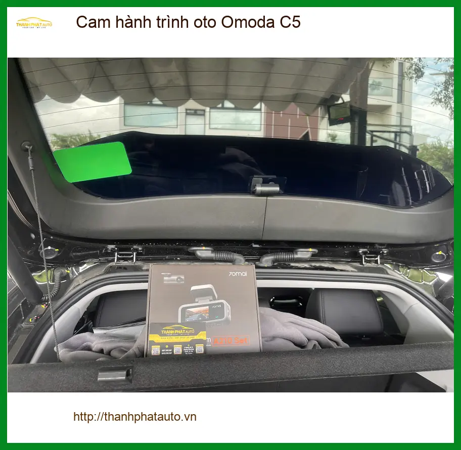 Anh Khải lắp Cam hành trình oto Omoda C5 tại Quận 9 để an tâm hơn khi di chuyển ban đêm ảnh thực tế 3