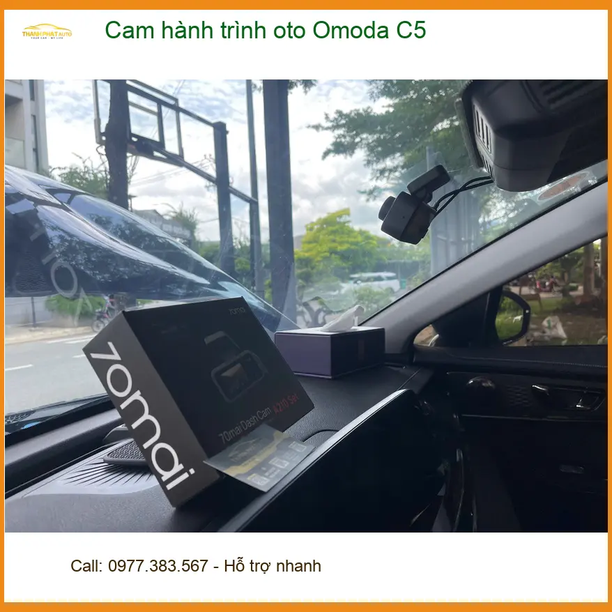 Anh Khải lắp Cam hành trình oto Omoda C5 tại Quận 9 để an tâm hơn khi di chuyển ban đêm ảnh thực tế 4