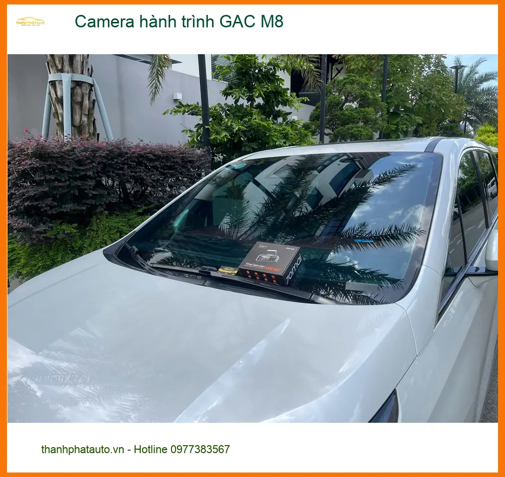 Anh Minh lắp Camera hành trình GAC M8 tại Quận 9 vì thường xuyên di chuyển công tác xa ảnh thực tế 3