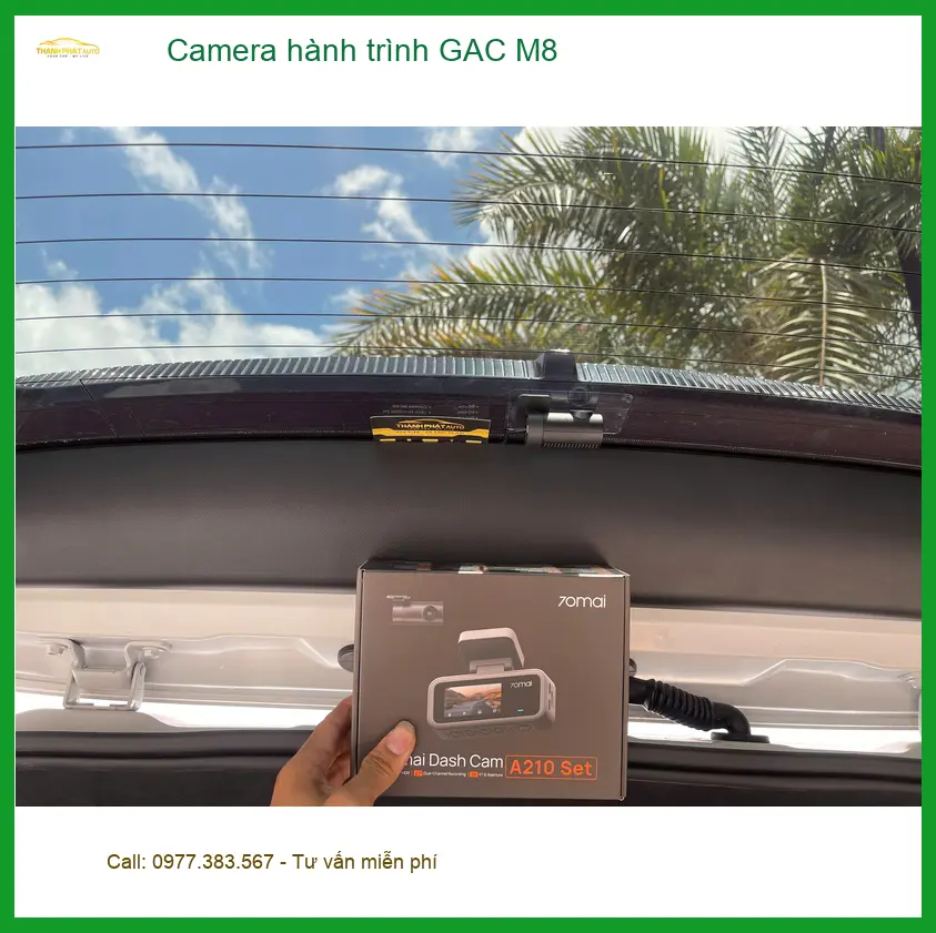 Anh Minh lắp Camera hành trình GAC M8 tại Quận 9 vì thường xuyên di chuyển công tác xa ảnh thực tế 4