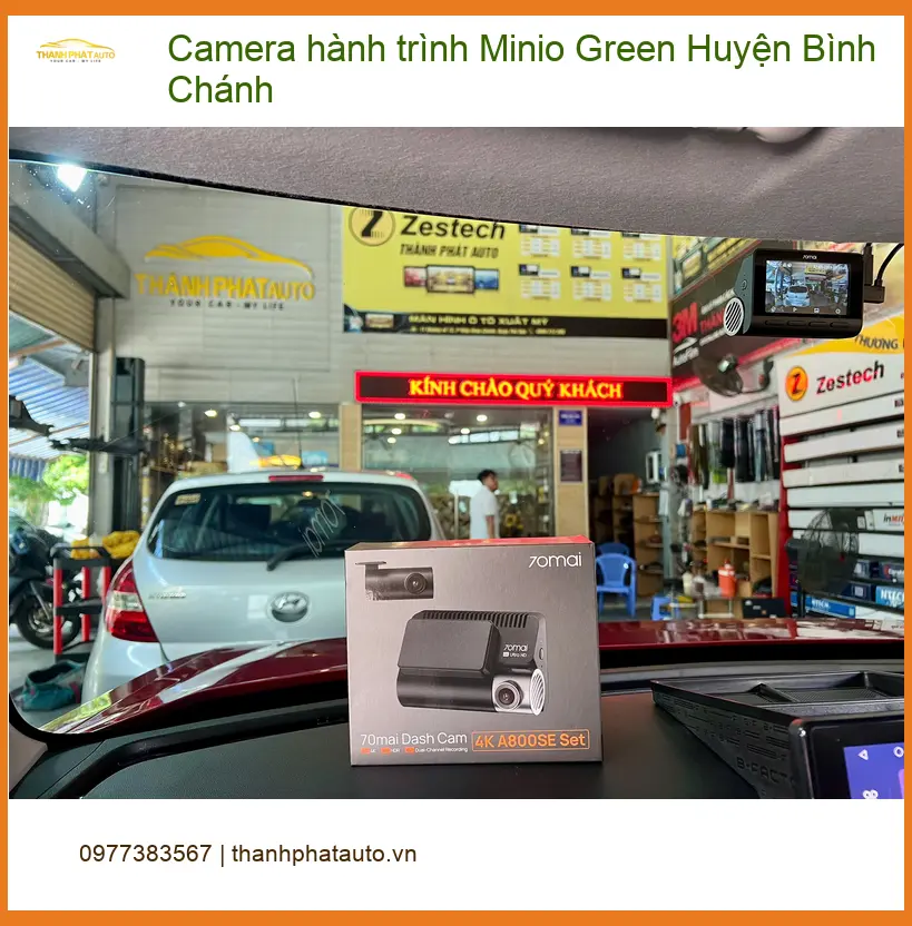Nơi Lắp Camera Hành Trình Ô Tô Minio Green tại Huyện Bình Chánh - Giá Tốt TPHCM