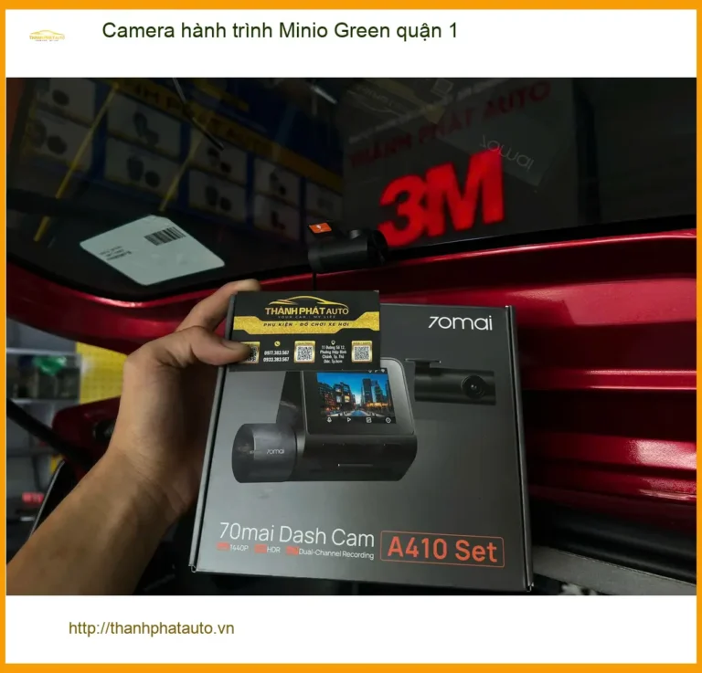 Địa Chỉ Lắp Camera Hành Trình Ô Tô Minio Green tại Quận 1 - Giá Tốt TPHCM
