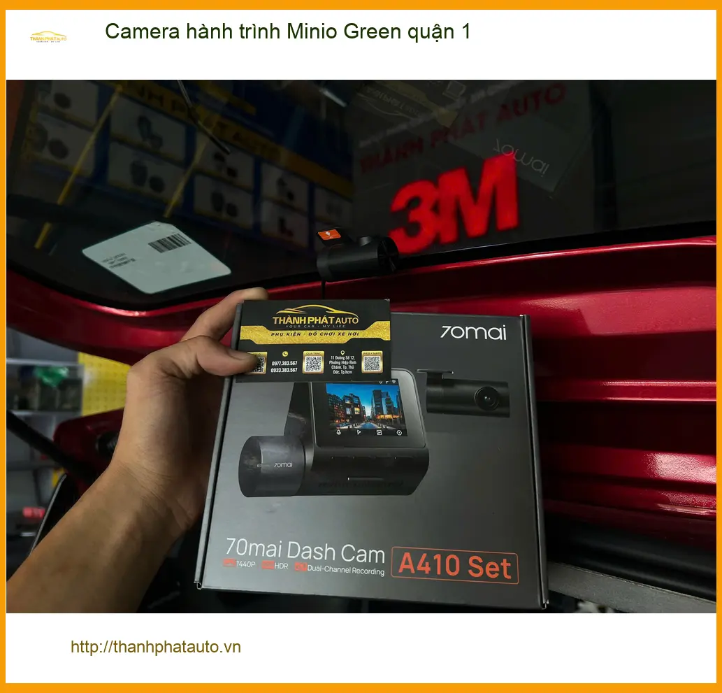 Địa Chỉ Lắp Camera Hành Trình Ô Tô Minio Green tại Quận 1 - Giá Tốt TPHCM