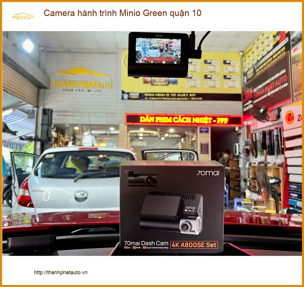 Trung Tâm Lắp Camera Hành Trình Ô Tô hành trình Minio Green quận 10 - Giá Tốt ảnh thực tế 2
