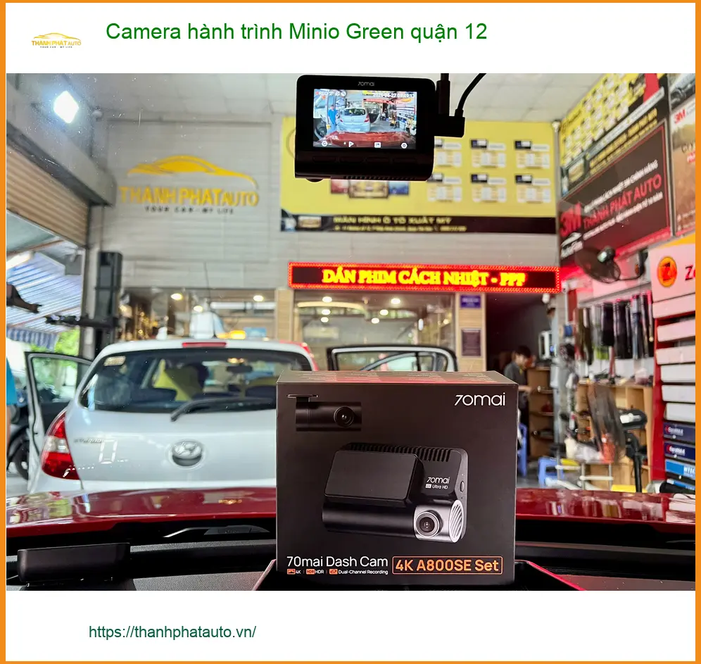 Nơi Gắn Camera Hành Trình Ô Tô hành trình Minio Green quận 12 - Giá Tốt TPHCM ảnh thực tế 2