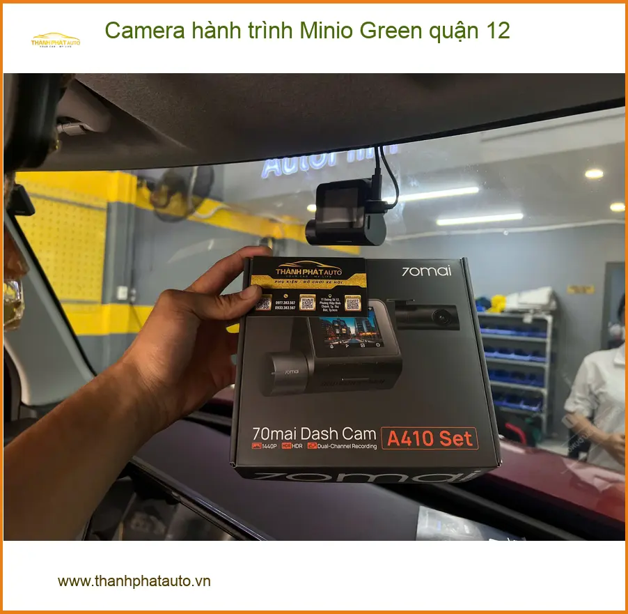 Nơi Gắn Camera Hành Trình Ô Tô hành trình Minio Green quận 12 - Giá Tốt TPHCM ảnh thực tế 3
