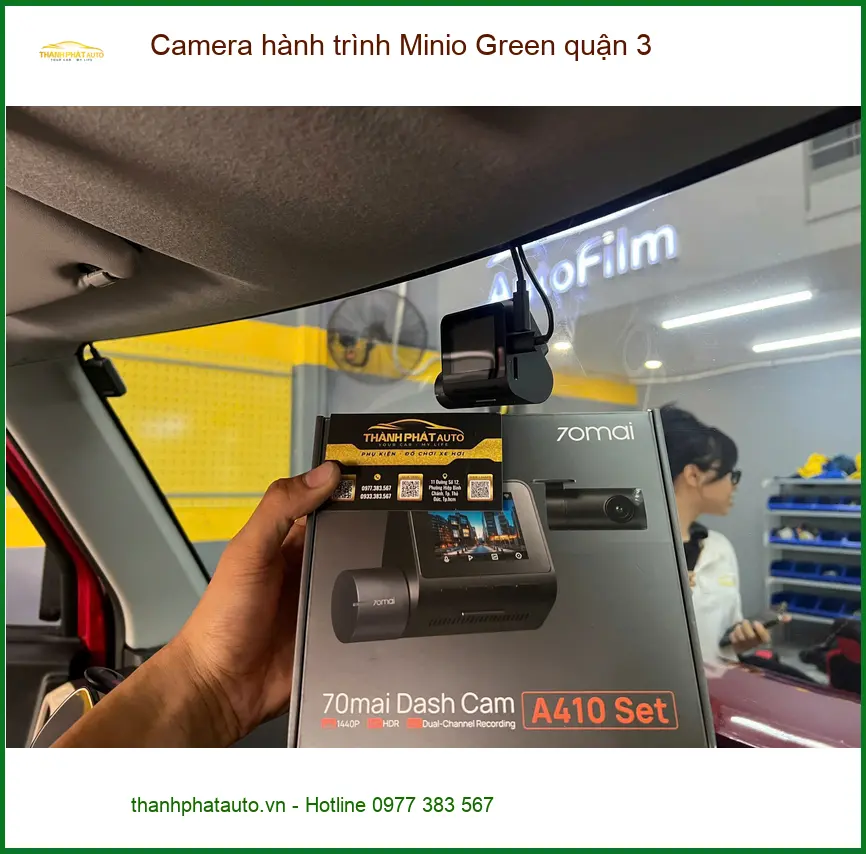 Nơi Lắp Camera Hành Trình Ô Tô hành trình Minio Green quận 3 - Giá Tốt TPHCM ảnh thực tế 2