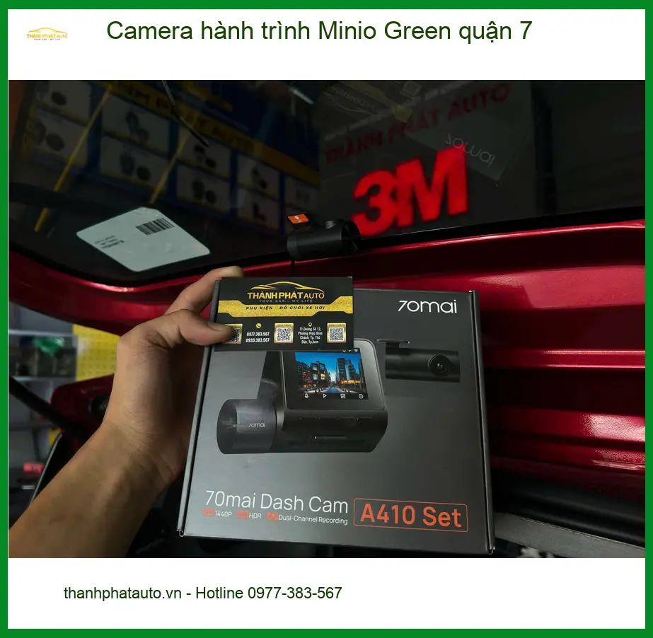 Trung Tâm Gắn Camera Hành Trình Ô Tô Minio Green Quận 7 - Gắn Nhanh Trong Ngày