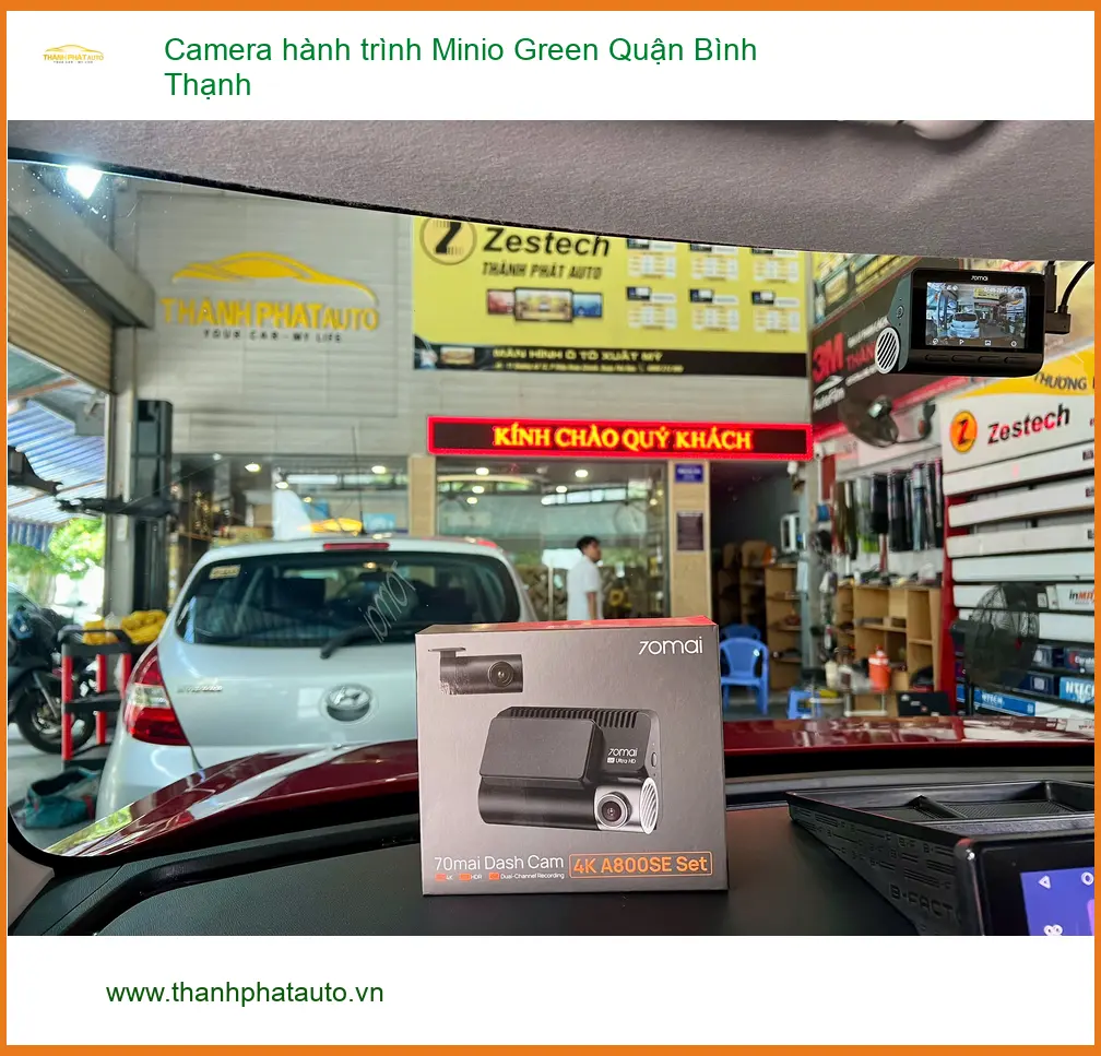 Cửa Hàng Gắn Camera Hành Trình Ô Tô Minio Green Quận Bình Thạnh - Chính Hãng ảnh thực tế 2
