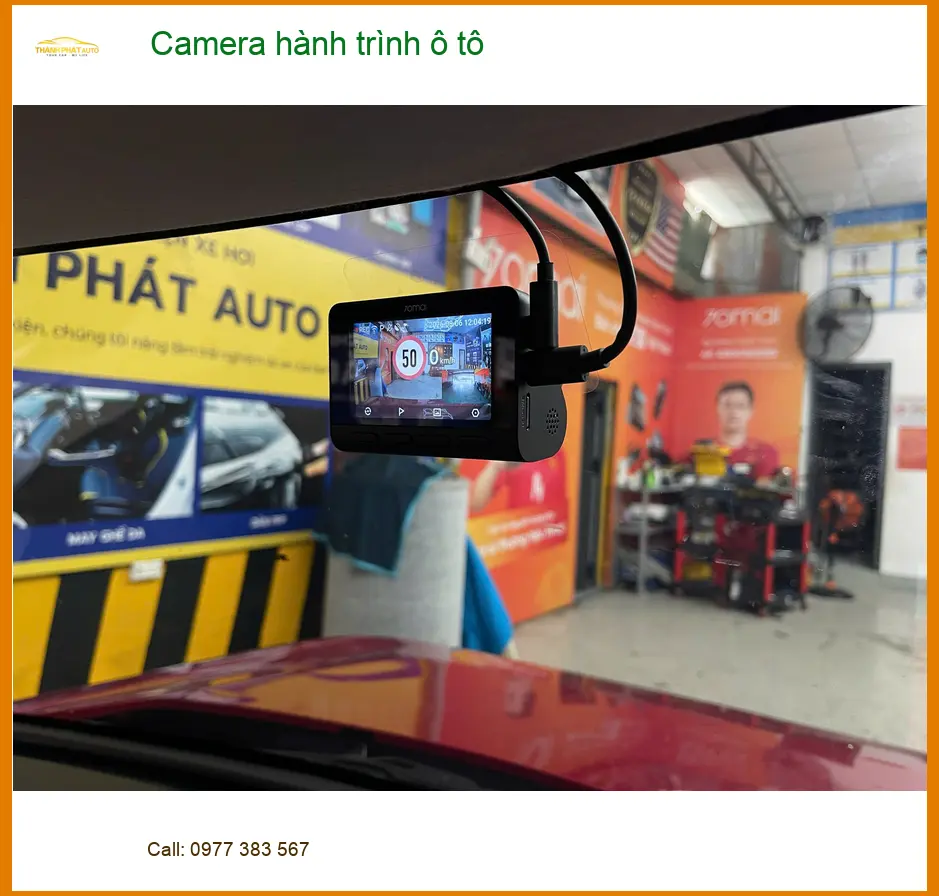 Anh Hưng lắp camera hành trình ô tô Hyundai Santa Fe ở Quận 12, đảm bảo an toàn ảnh thực tế 2