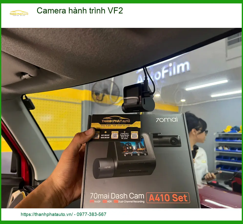 Camera hành trình Vietmap VF2 ghi hình sắc nét - Địa Chỉ Lắp Đặt Uy Tín TPHCM