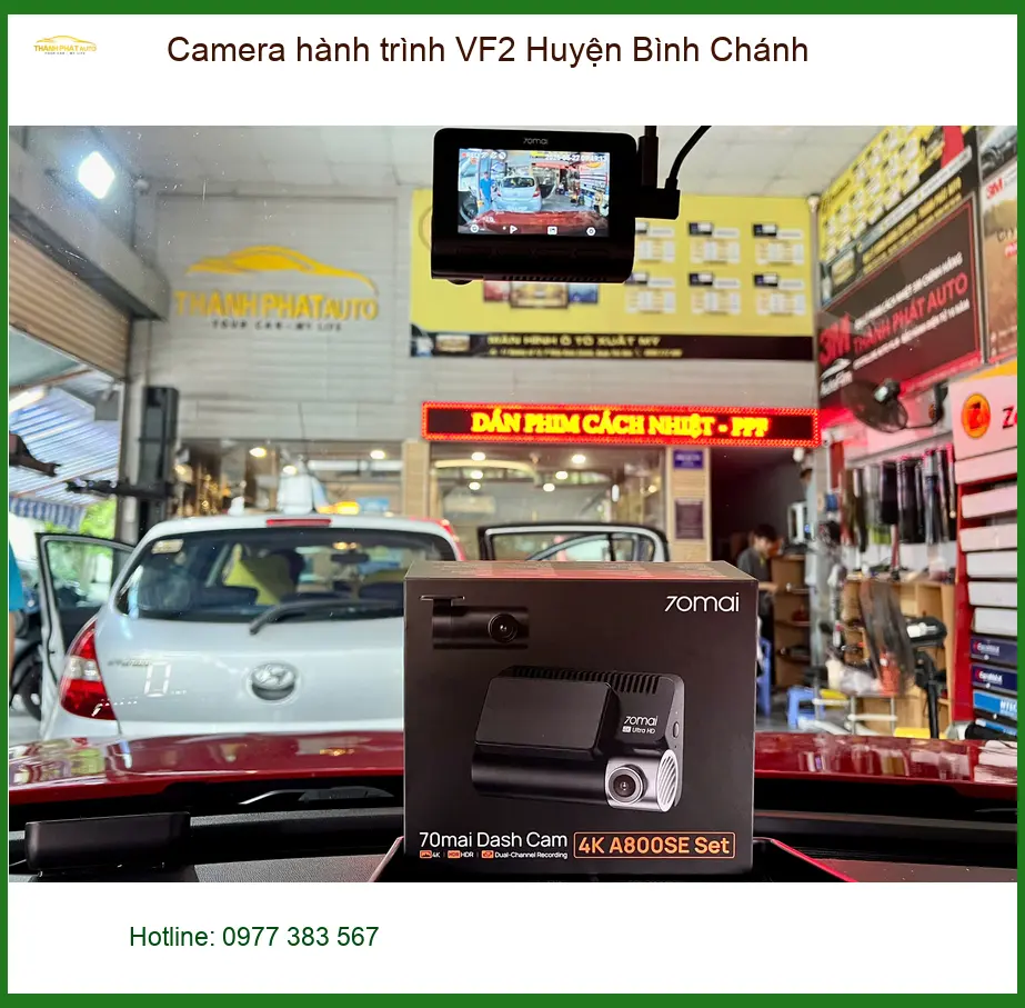 Nơi Lắp Camera Hành Trình Ô Tô hành trình VF2 Bình Chánh - Giá Tốt TPHCM
