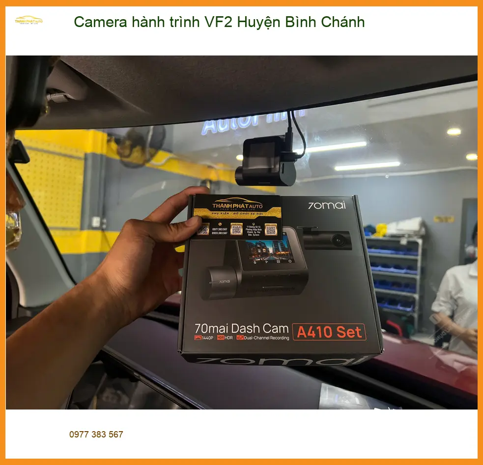 Nơi Lắp Camera Hành Trình Ô Tô hành trình VF2 Bình Chánh - Giá Tốt TPHCM ảnh thực tế 2