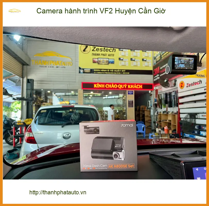 Nơi Lắp Camera Hành Trình Ô Tô hành trình VF2 Huyện Cần Giờ - Giá Tốt TPHCM ảnh thực tế 2