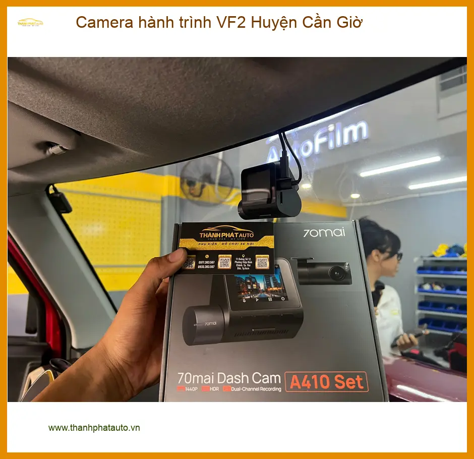 Nơi Lắp Camera Hành Trình Ô Tô hành trình VF2 Huyện Cần Giờ - Giá Tốt TPHCM ảnh thực tế 3
