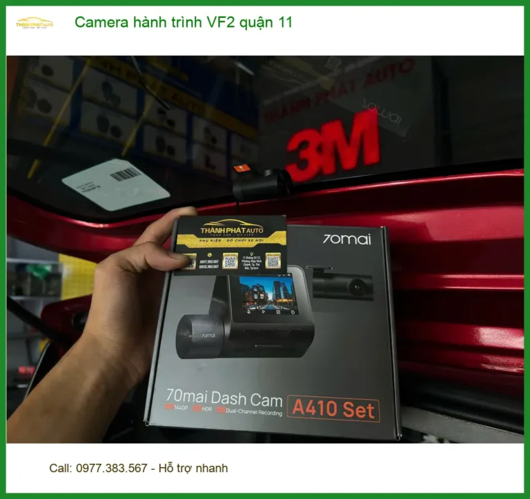 Trung Tâm Gắn Camera Hành Trình Ô Tô hành trình VF2 quận 11 - Uy Tín TPHCM