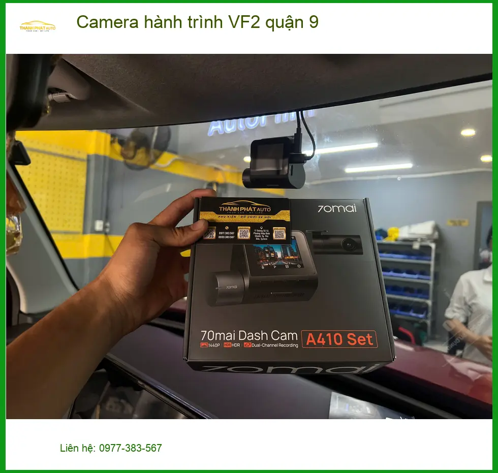 Cửa Hàng Lắp Đặt Camera Hành Trình Ô Tô hành trình VF2 quận 9 - Lắp Đặt Uy Tín TPHCM ảnh thực tế 3