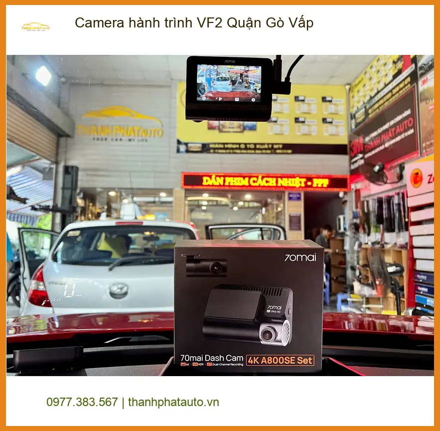 Nơi Gắn Camera Hành Trình Ô Tô hành trình VF2 Quận Gò Vấp - Giá Tốt TPHCM ảnh thực tế 2