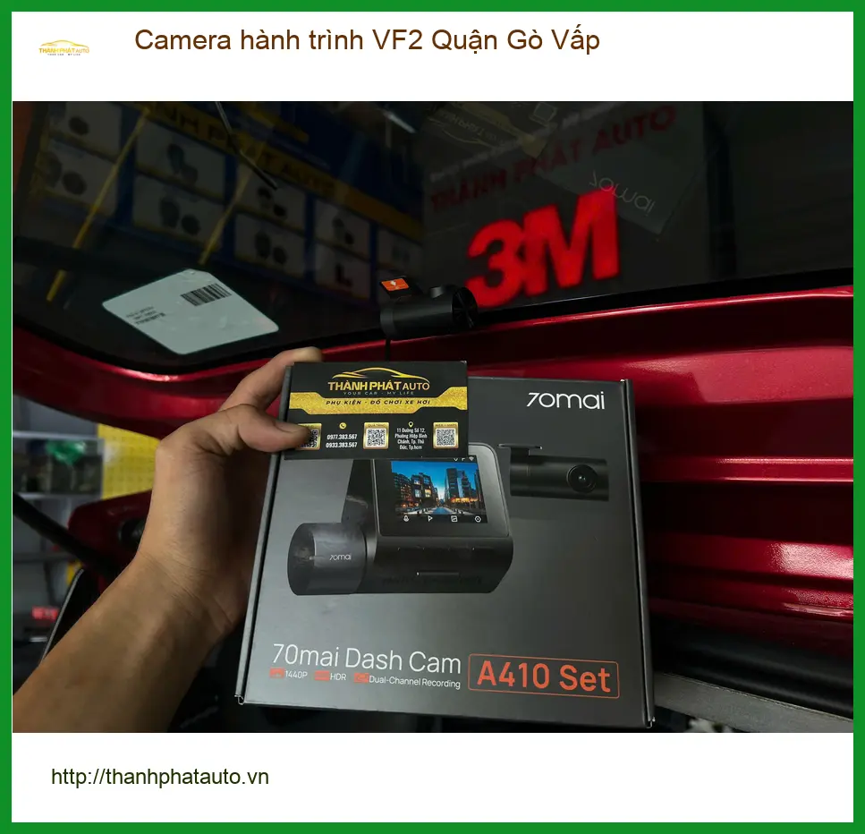 Nơi Gắn Camera Hành Trình Ô Tô hành trình VF2 Quận Gò Vấp - Giá Tốt TPHCM ảnh thực tế 3