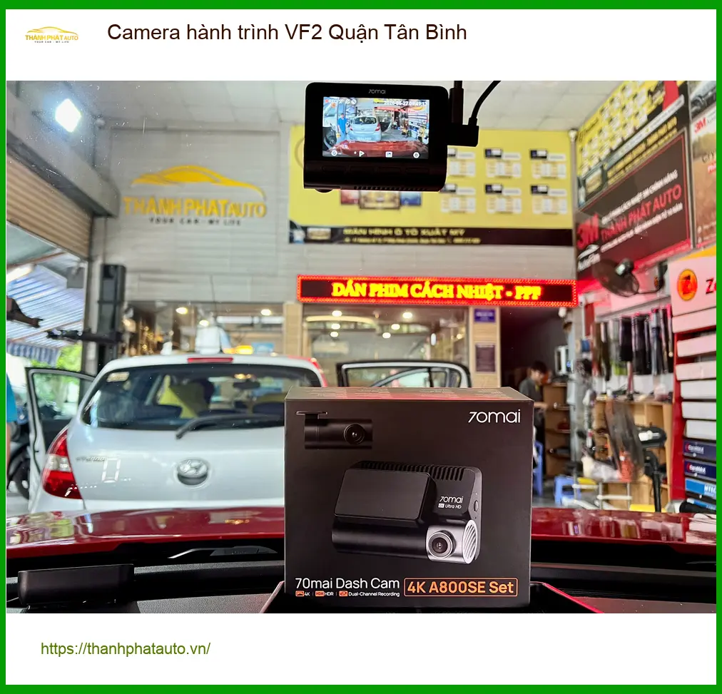 Nơi Gắn Camera Hành Trình Ô Tô hành trình VF2 Quận Tân Bình - Giá Tốt TPHCM