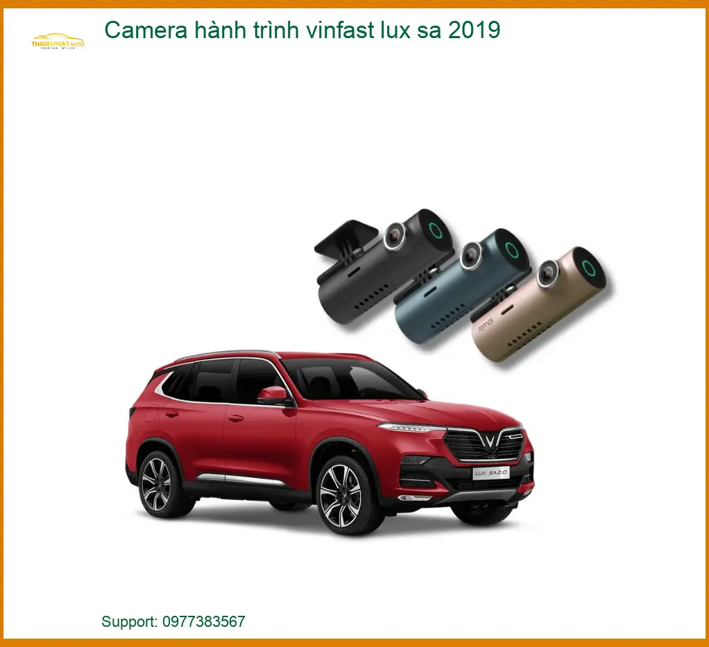 Camera Hành Trình Cho Vinfast Lux SA 2019 - Trung Tâm Lắp Đặt Uy Tín TPHCM