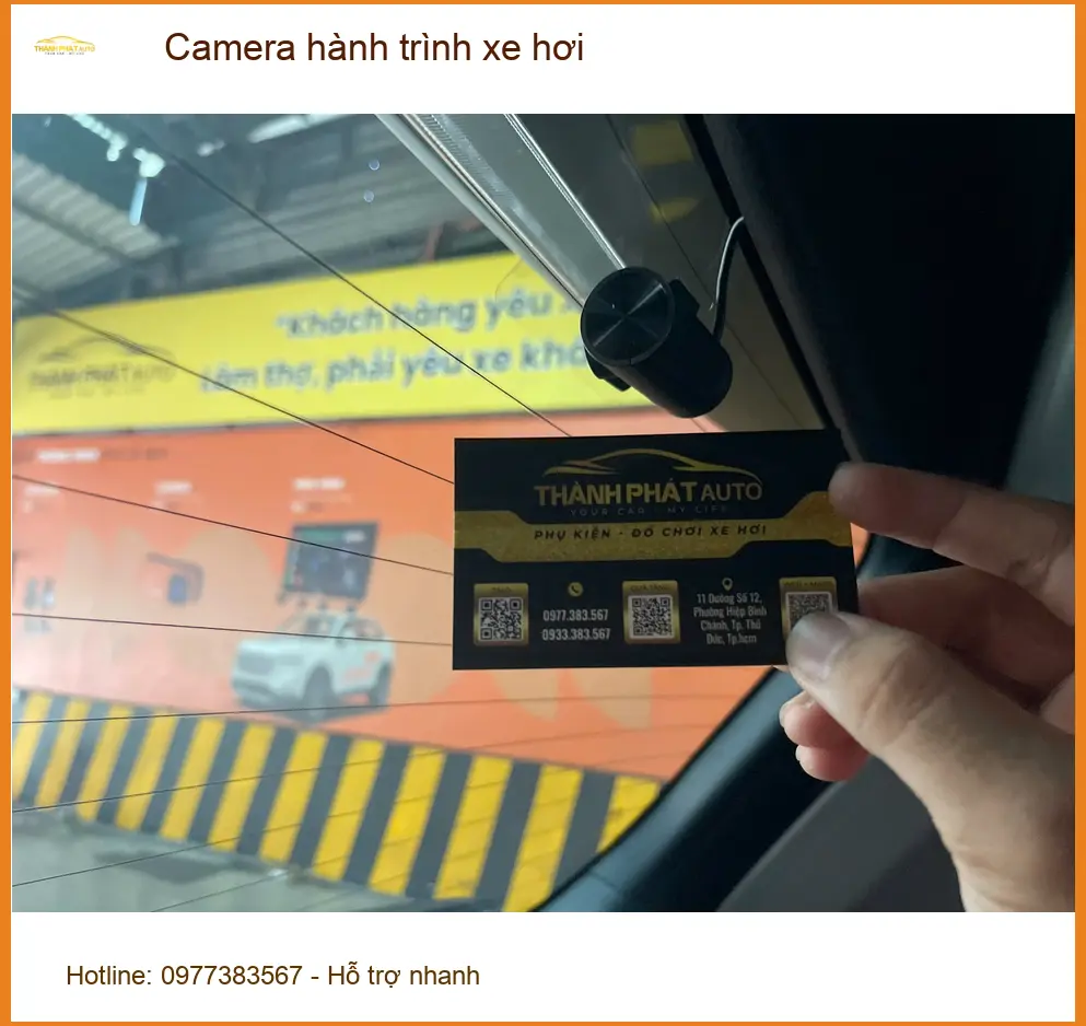 Chị Thảo tìm chỗ lắp Camera hành trình xe hơi Hyundai Creta Quận 12 ảnh thực tế 3