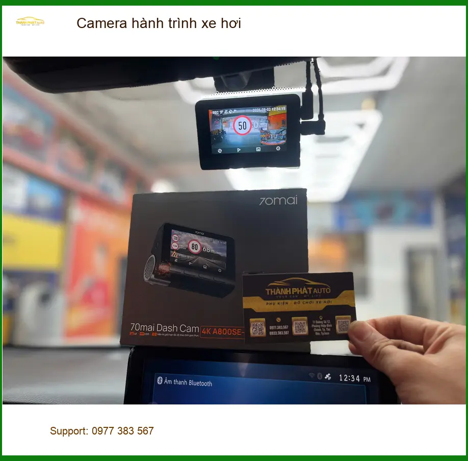 Chị Thảo tìm chỗ lắp Camera hành trình xe hơi Hyundai Creta Quận 12 ảnh thực tế 4